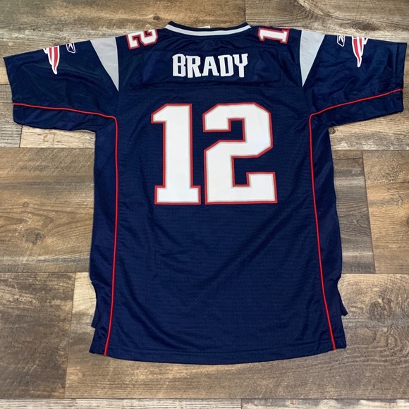 Reebok NFL On Field New England Patriots #12 Tom Brady Youth